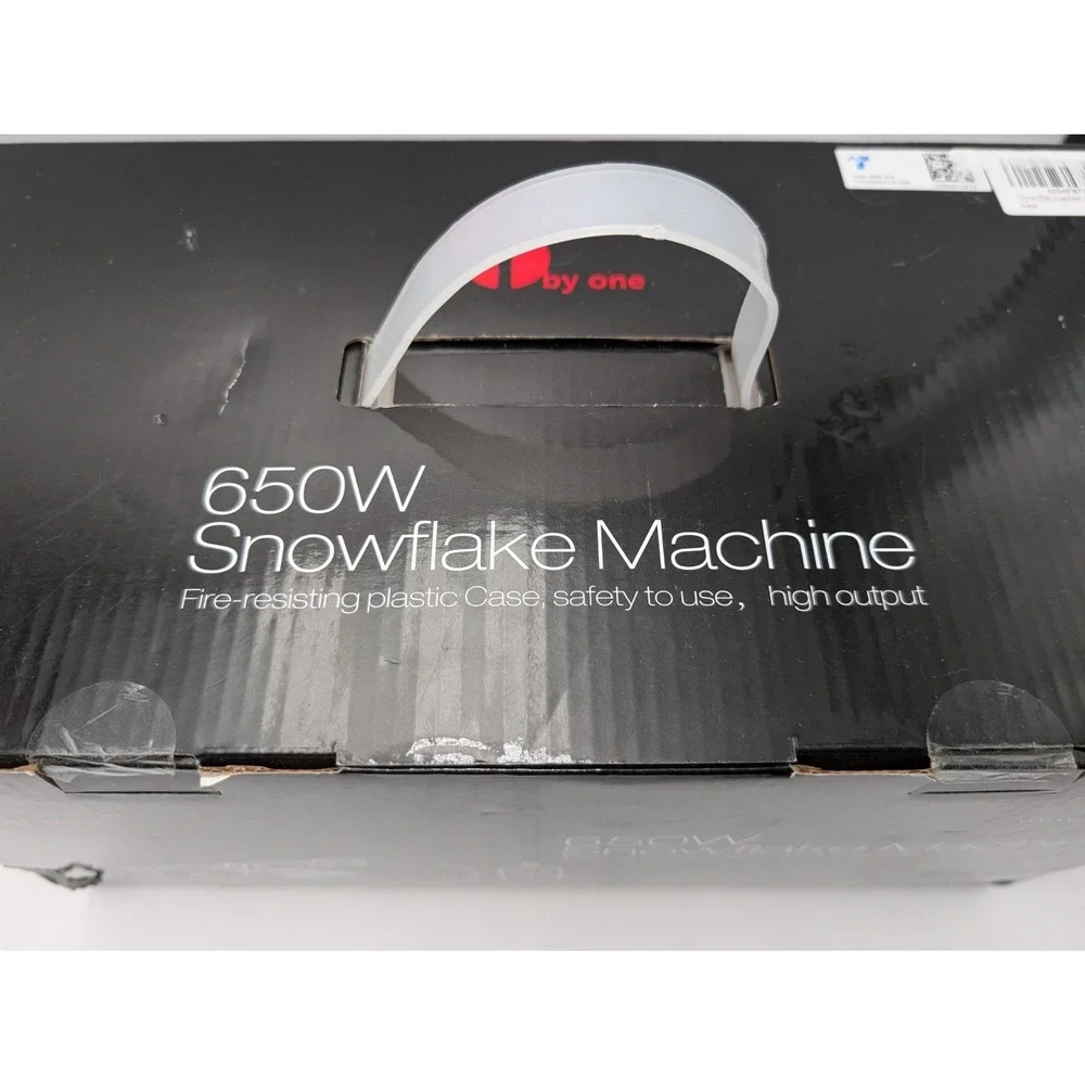 1 by One Snowflake Machine 650W w Wired Remote Great for Kids,‎ Parties, Parades